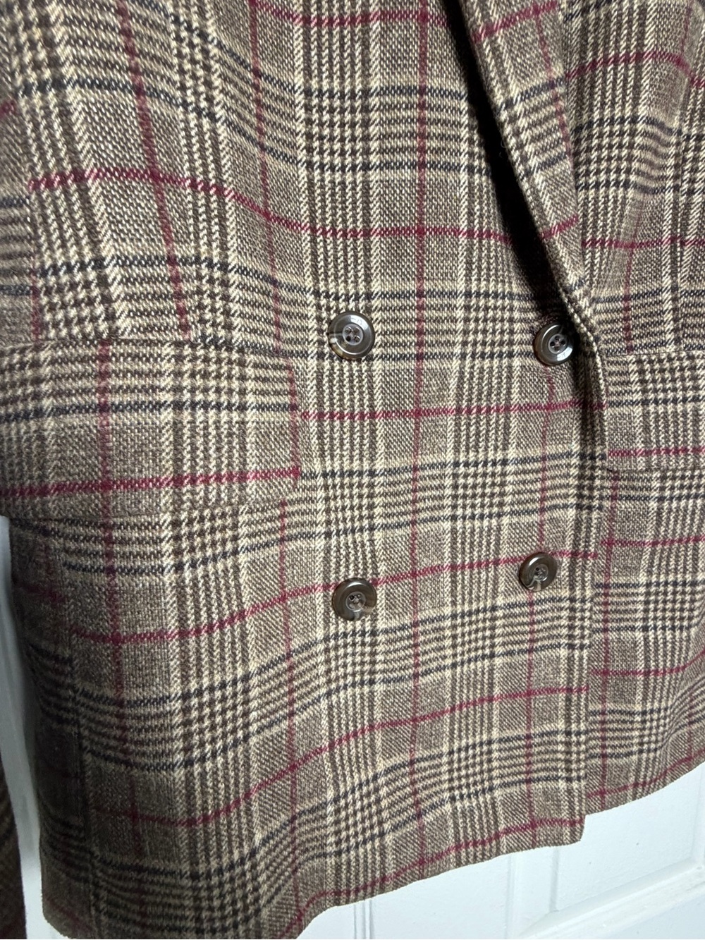 Reformation Winston Plaid Blazer - Picture 5 of 7
